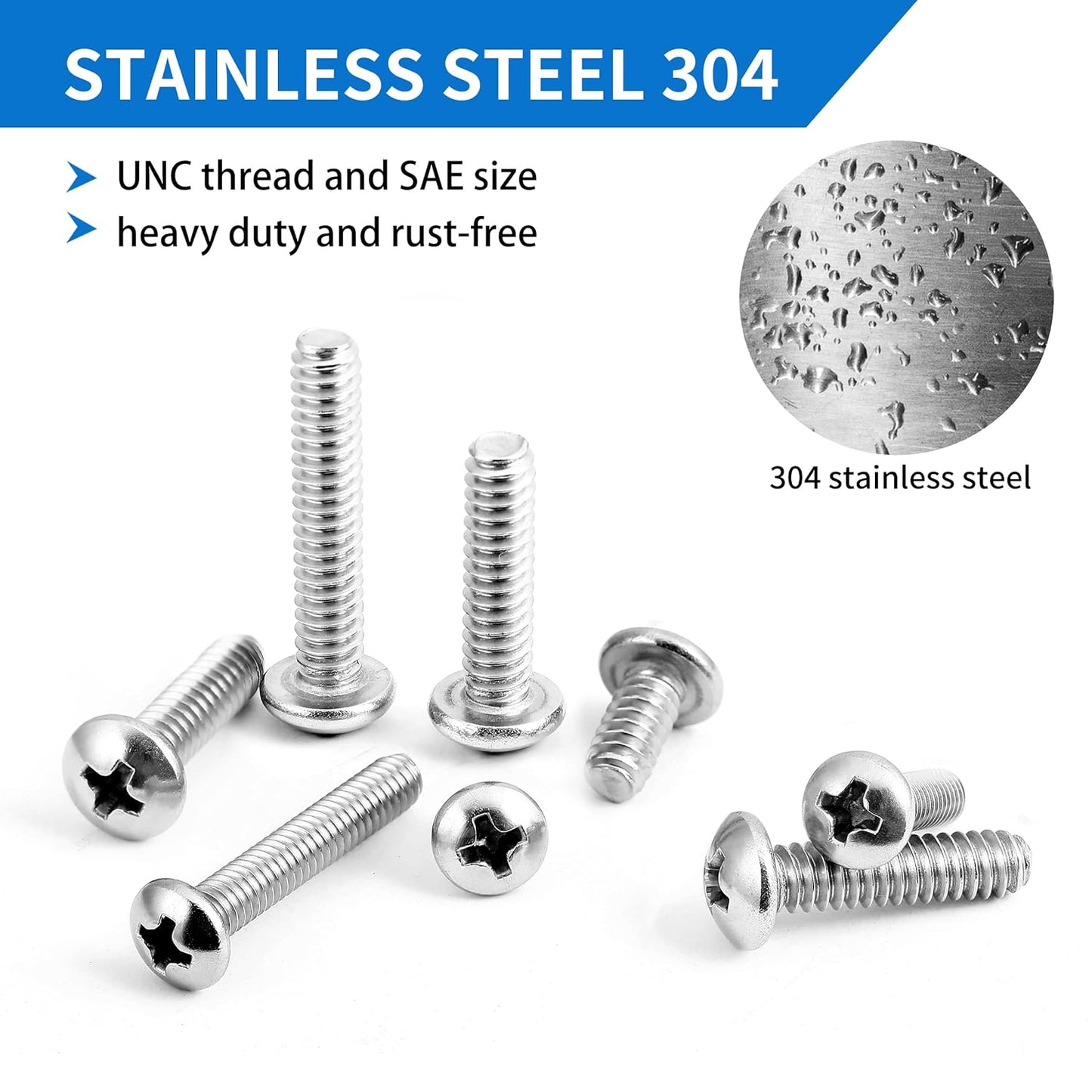 1705 Pcs Machine Screw Assortment Kit, M2 M3 M4 M5 Metric Bolts and Nuts Kit with Lock and Flat Washers, Hex Button Head 10.9 Alloy Steel Cap Screw Set with Allen Wrench