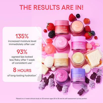 LANEIGE Bouncy and Firm Sleeping Mask: Revitalize, Smooth, Peony & Collagen Complex, Barrier-Boosting Hydration