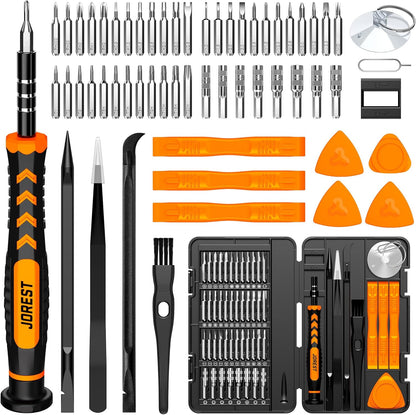 JOREST 59-in-1 Precision Screwdriver Set with Magnetic Torx Bits – Mini Electronics Repair Tool Kit - PuriLite