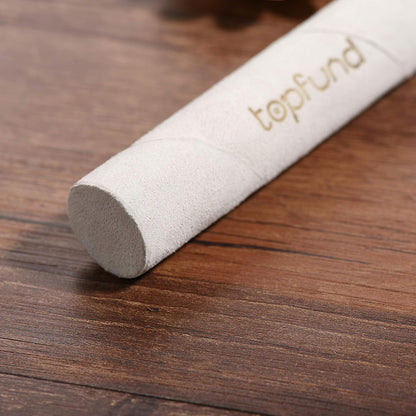 TOPFUND F Note Crystal Singing Bowl Heart Chakra 8 inch with Heavy Duty Carrying Case and Suede Striker