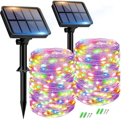 Purilite Select 2-Pack Solar Fairy String Lights