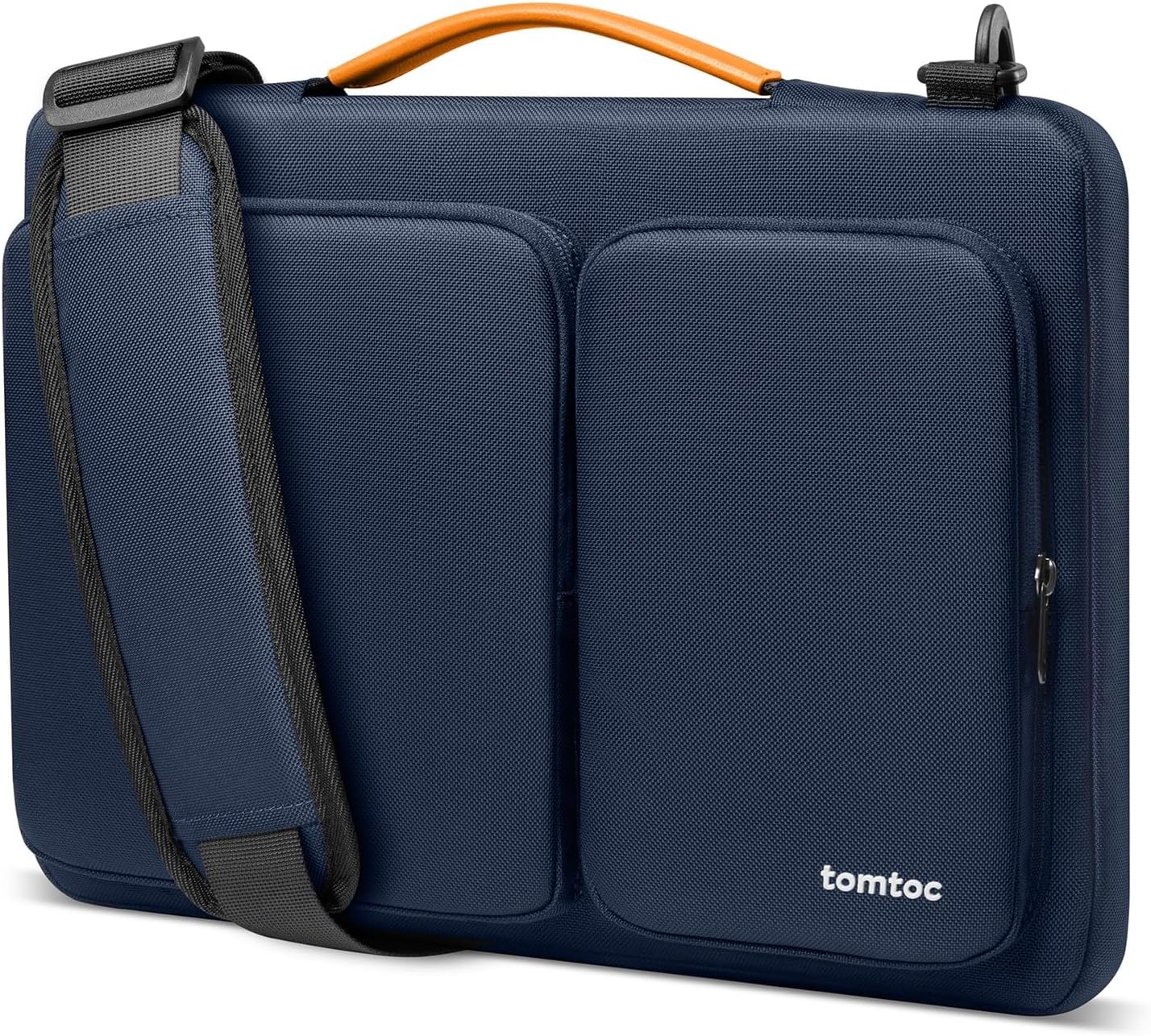 tomtoc 360 Protective Laptop Shoulder Bag for 16-inch MacBook Pro M4/M3/M2/M1 Pro/Max A3403 A3186 A2991 A2485 2024-2019, Water-resistant Sleeve for Dell XPS 15 Surface Book 3 The New Razer Blade 16