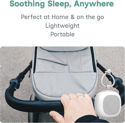Dream Nest Baby White Noise Machine with Cry Sensor & Night Light – 32 Soothing Sounds, Portable USB‑C Rechargeable Sound Machine for Newborns, Infants & Toddlers