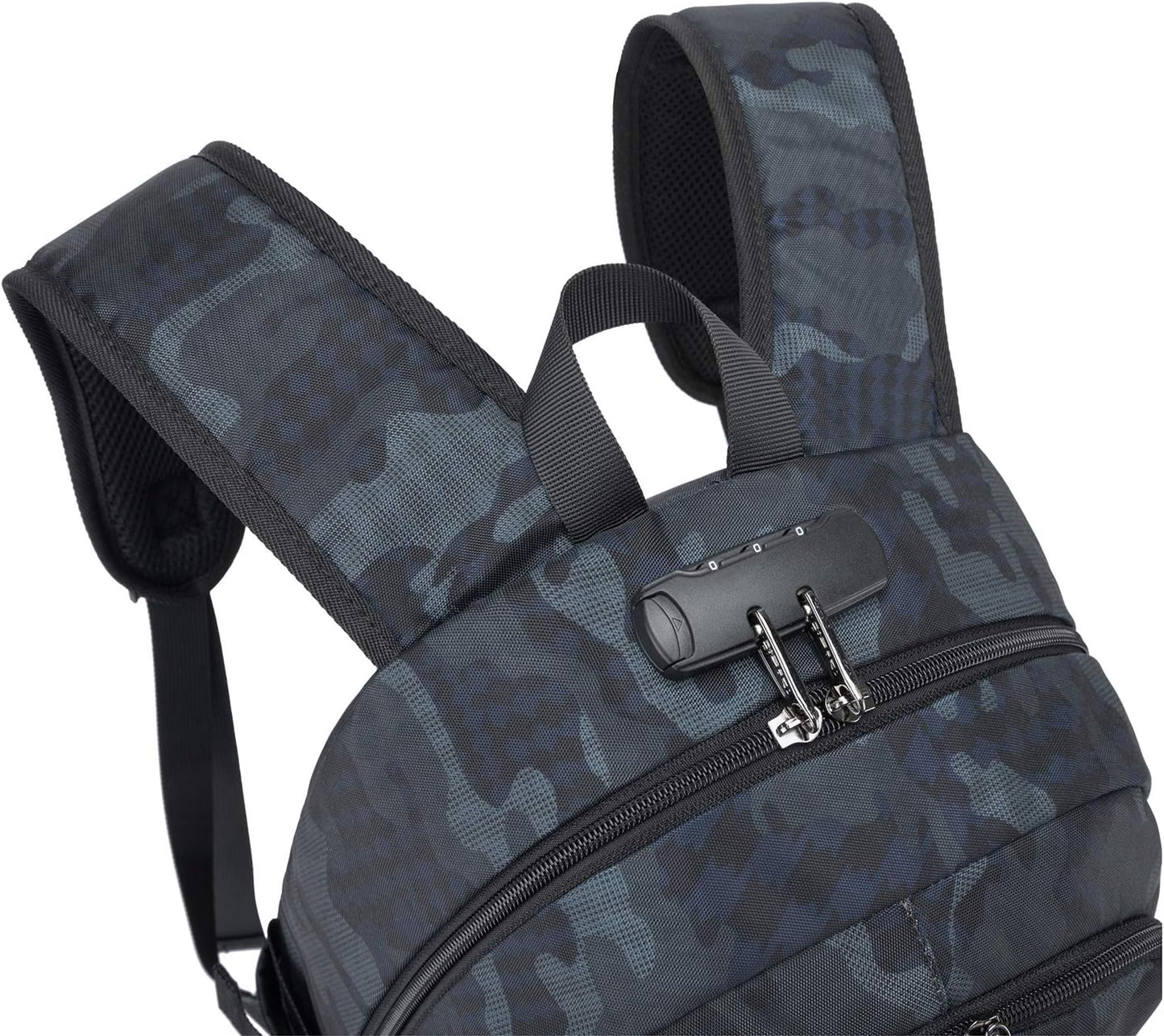 Tzowla Laptop Travel Slim School Backpack Water Resistant Anti-Theft Bag with USB Charging Port and Lock 15.6 Inch Computer Business Backpacks for Men Women College Student Gift,Bookbag Casual Daypack