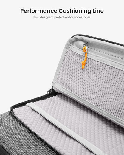 tomtoc DefenderAce-A03 360 Protective Laptop Shoulder Bag for 16-inch New MacBook Pro M4/M3/M2/M1 Pro/Max 2024-2019, Water-Resistant Well-Organized Accessory Sleeve Case with Handle
