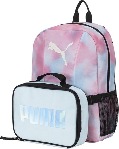 PUMA unisex-child Backpack & Lunch Kit Combo