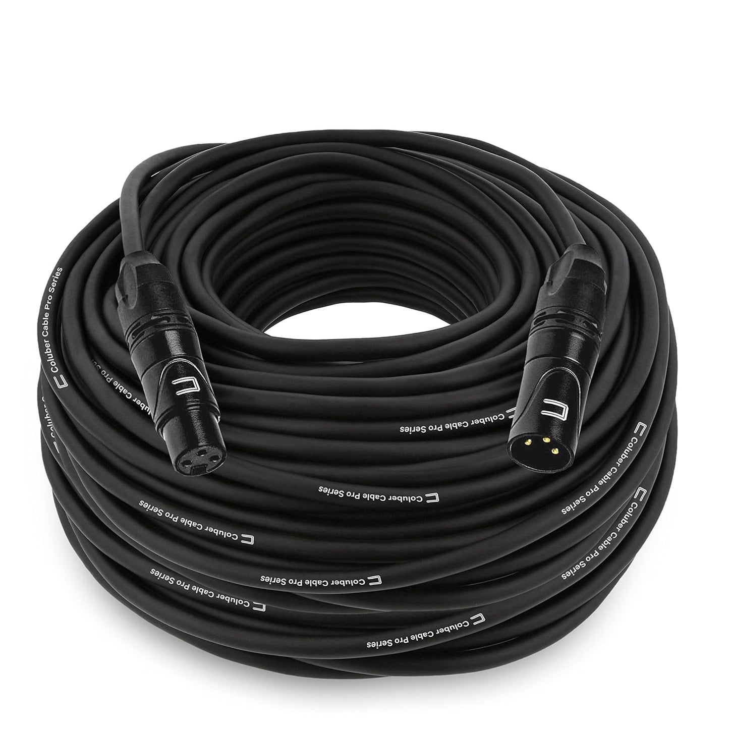 Balanced XLR Cable Male to Female - 6 Feet Pink - Pro 3-Pin Microphone Connector for Powered Speakers, Audio Interface or Mixer for Live Performance & Recording