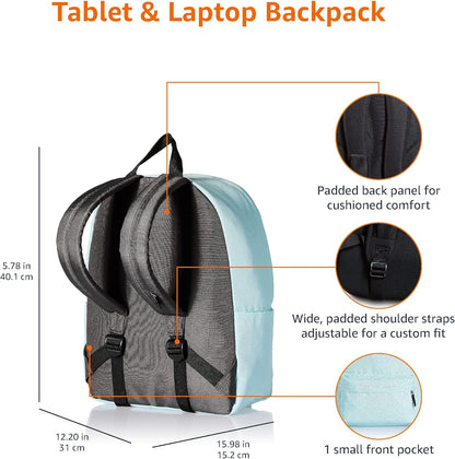 Amazon Basics Classic School Backpack - Black