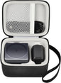 PAIYULE Case Compatible with Anker 3-in-1 Cube MagSafe Charger 15W Max Fast Charging Stand, Power Station Storage Holder for USB-C Cable (Box Only) Black - PuriLite