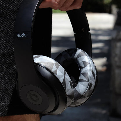 WC Wicked Cushions Replacement Ear Pads for Beats Studio 2 & 3 (B0501, B0500) Wired & Wireless | Does NOT Fit Beats Solo | Softer PU Leather, Enhanced Foam & Stronger Adhesive | Black Floral