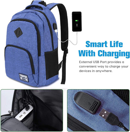Backpack for Teen Girls,Boys School Backpack for Women with USB,College Backpack,Big Flower