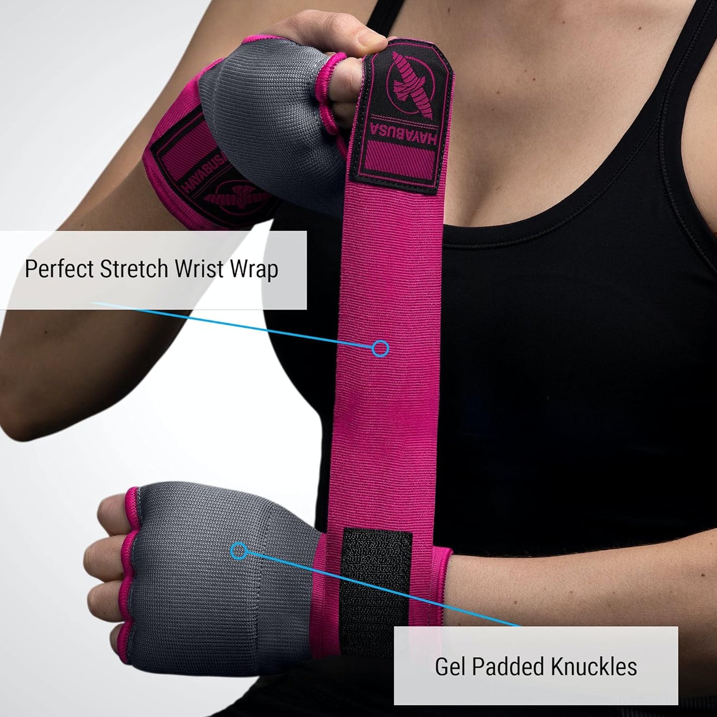 Hayabusa Quick Gel Boxing Hand Wrap Gloves