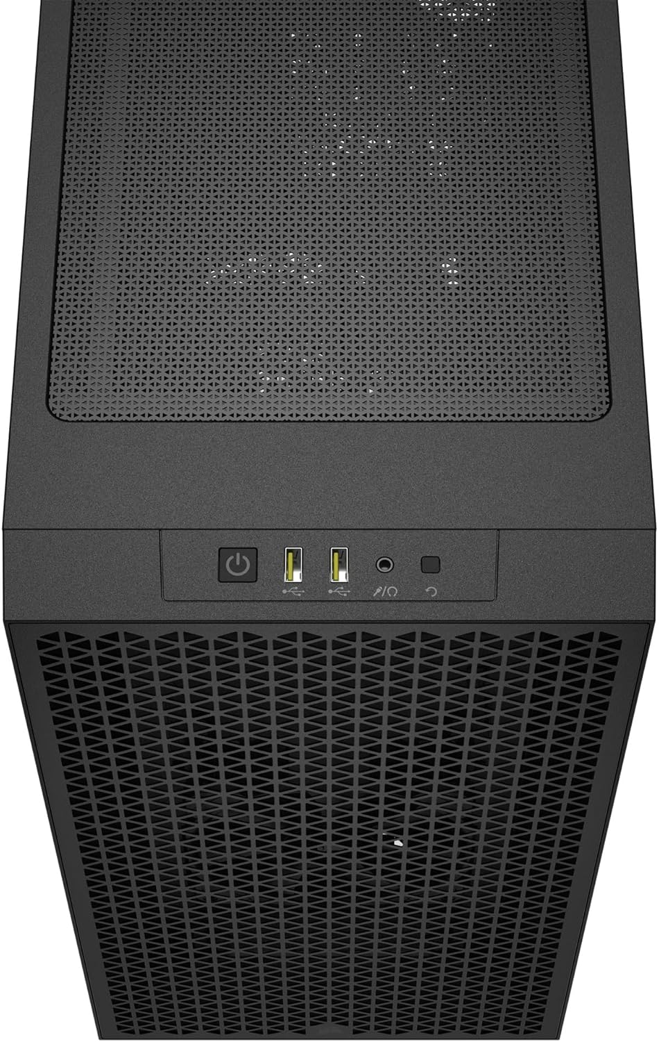 CORSAIR 3000D Airflow Mid-Tower PC Case – 2X SP120 Elite Fans – Four-Slot GPU Support – Fits up to 8X 120mm Fans – High-Airflow Design – Black