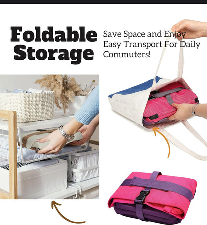 SUNNY BIRD Dual Compartment Lunch Bag Insulated Lunch Box for Women and Men (Green with Boho Strap)