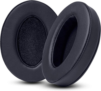 WC PadZ - The Ultimate Upgraded Earpads by Wicked Cushions - Compatible with Audio Technica, HyperX, SteelSeries Arctis & More - Extra Thick - Bigger Opening - Softer Memory Foam | (90s Black)