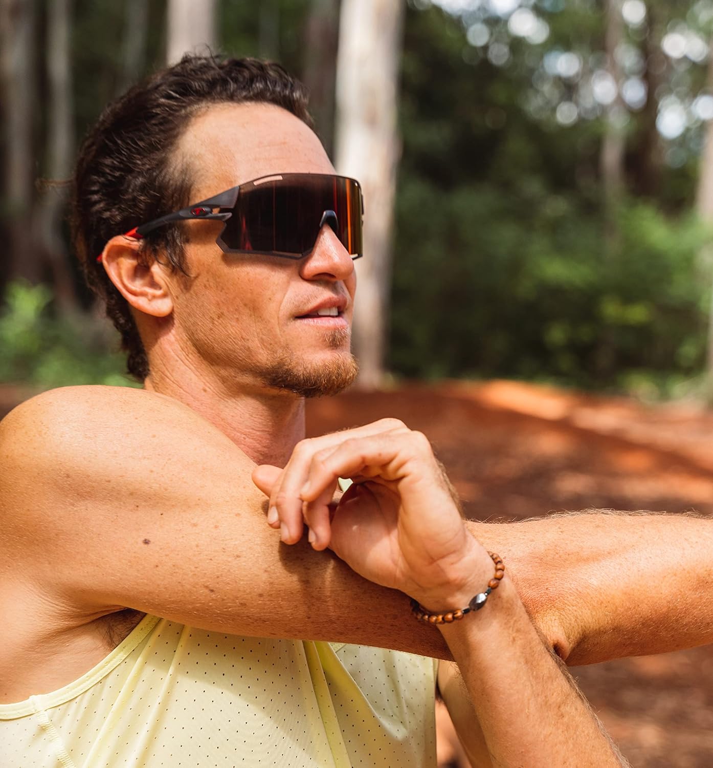 Tifosi Rail Race Cycling Sunglasses Men & Women Interchange Lens Options- Ideal For Cycling, Road, Gravel, MTB & Baseball