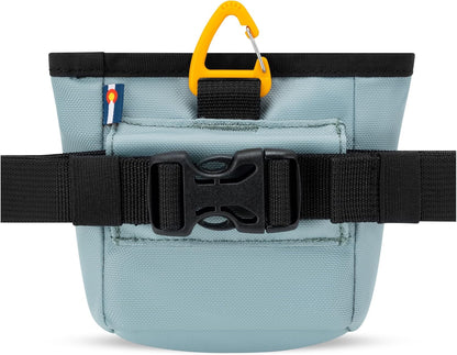 OllyDog Goodie Treat Bag, Dog Treat Pouch, Waist Belt Clip for Hands-Free Training, Magnetic Closure, Dog Training and Behavior Aids, Three Ways to Wear (Wet Weather)