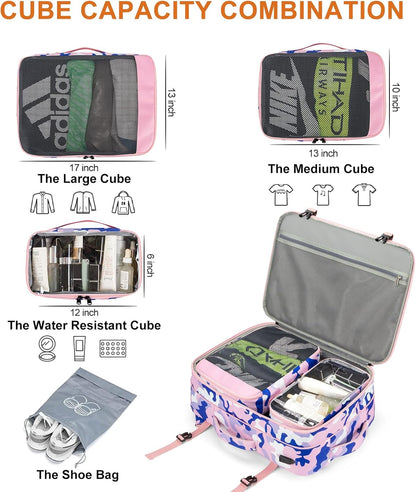 Lumesner Carry on Backpack, Extra Large 40L Flight Approved Travel Backpack for Men & Women