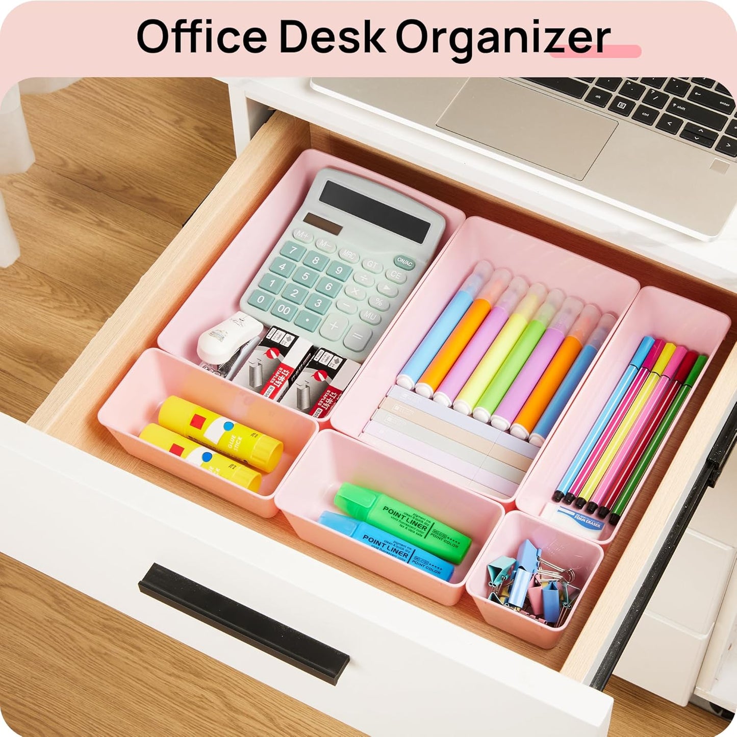 Purilite Select Clear Drawer Organizer Set