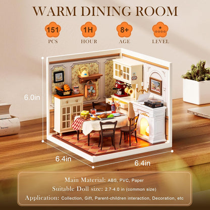 Purilite Select Super Creator DIY Plastic Miniature House