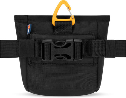 OllyDog Goodie Treat Bag, Dog Treat Pouch, Waist Belt Clip for Hands-Free Training, Magnetic Closure, Dog Training and Behavior Aids, Three Ways to Wear (Abbey Stone)