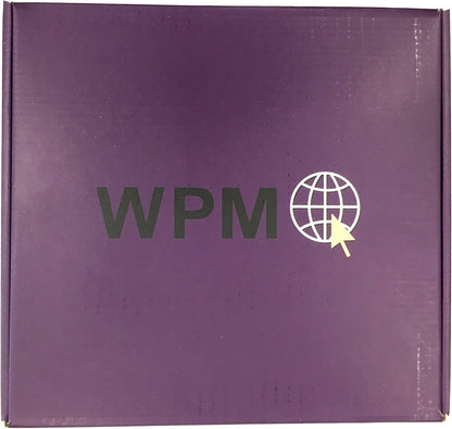 WPM 4 Piece Ceramic Bath Accessory Set | Includes Bathroom Designer Soap or Lotion Dispenser w/Toothbrush Holder, Tumbler, Soap Dish Choose from Purple, Black, Brown, Navy or Burgundy (Brown)