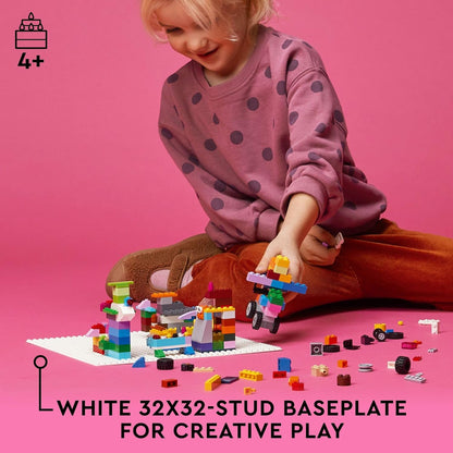 LEGO Classic Large Creative Brick Box 10698 Building Toy Set, Toy Storage Solution for Home or Classrooms, Interactive Building Toy for Kids, Boys, and Girls