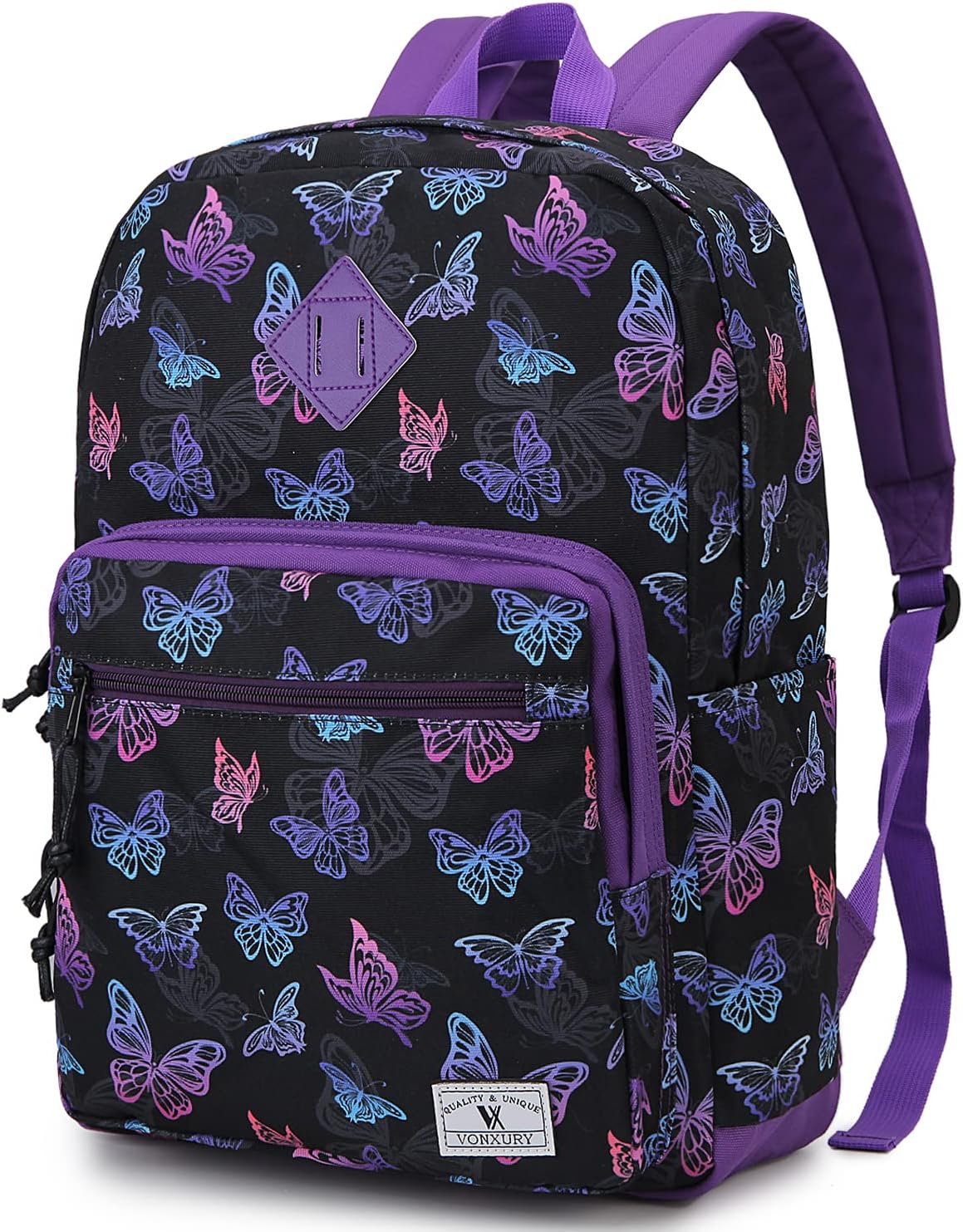 School Backpack for Kids,Lightweight Water Resistant Work Travel Backpack for Women Men Teens VONXURY