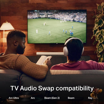 Sonos Ace - White - Wireless Over Ear Headphones with Noise Cancellation