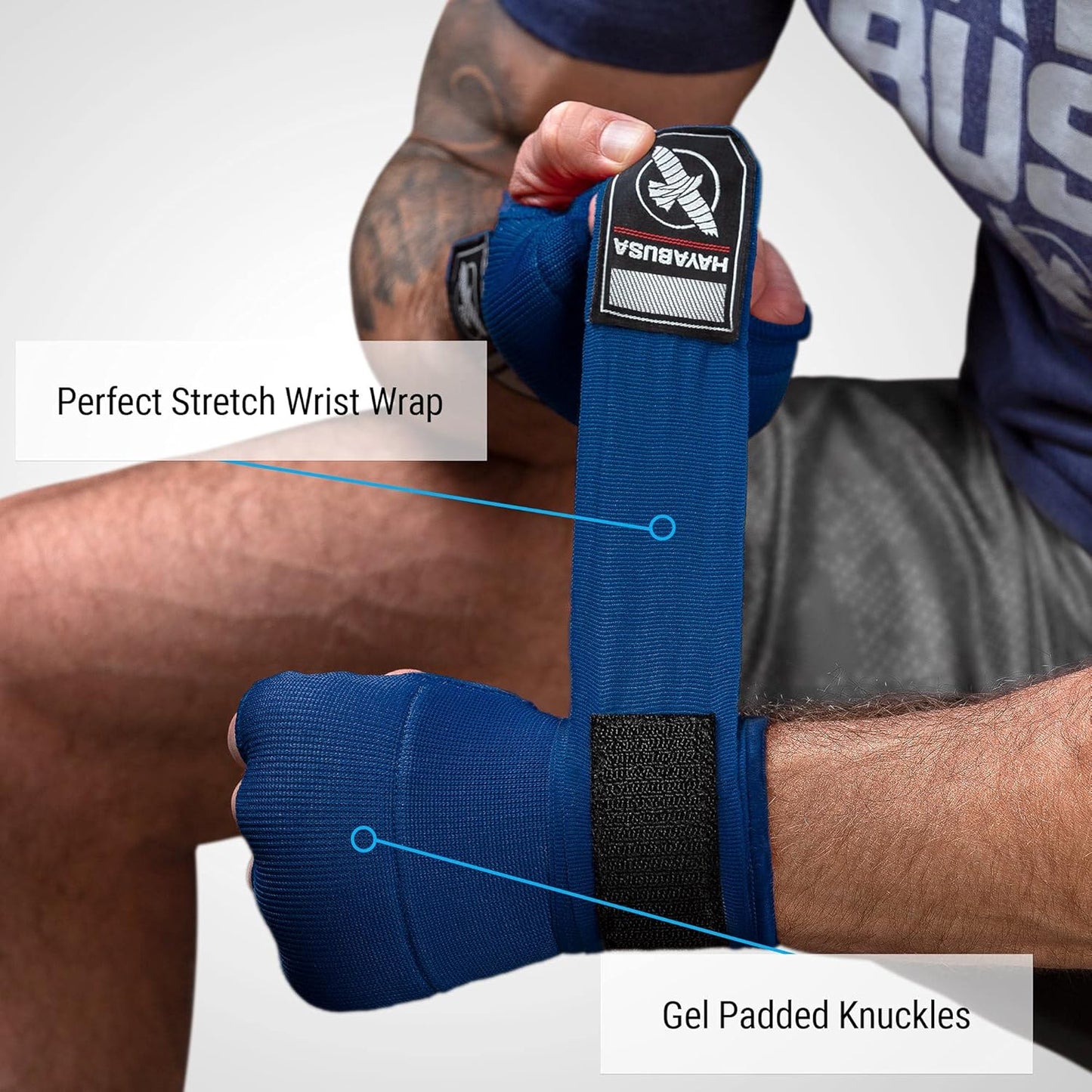 Hayabusa Quick Gel Boxing Hand Wrap Gloves
