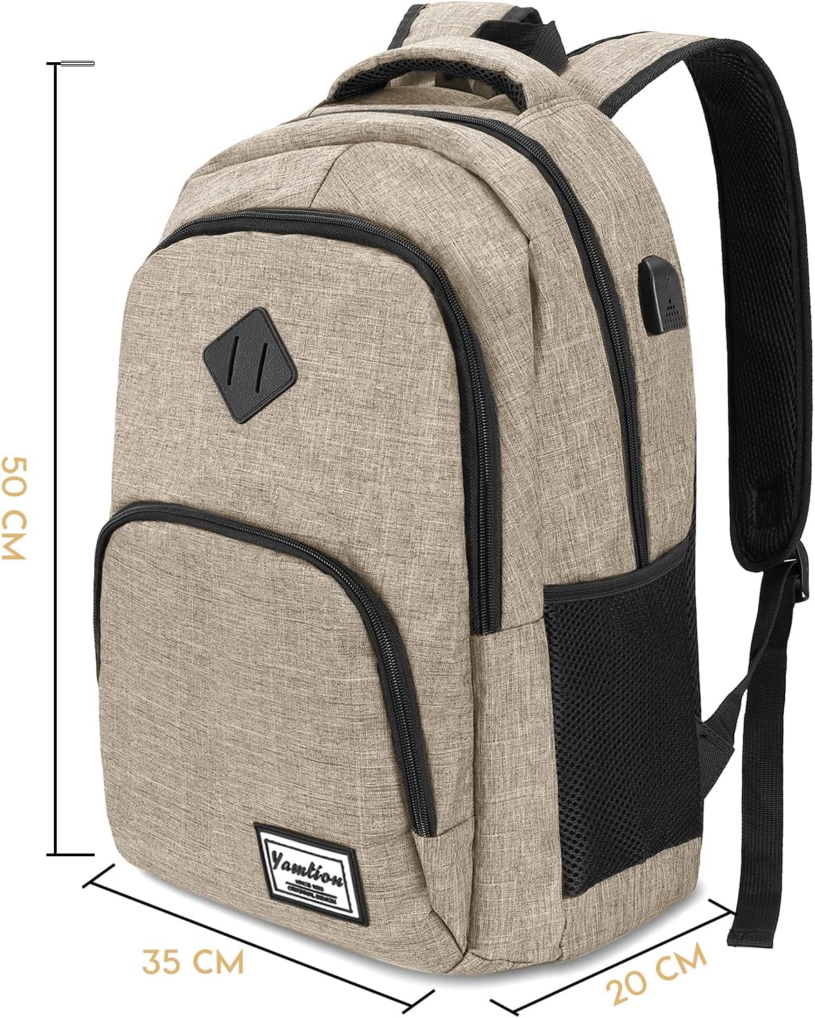 Backpack for Teen Girls,Boys School Backpack for Women with USB,College Backpack,Big Flower