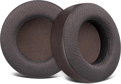 SOULWIT Ear Pads Replacement for Corsair Virtuoso RGB Wireless XT SE Gaming Headset, Earpads Cushions with Mesh Fabric, High-Density Noise Isolation Foam, Added Thickness - Black
