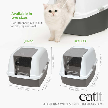 Catit Airsift Litter Pan, Regular