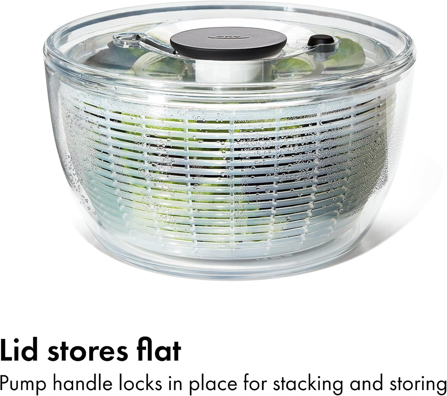 OXO Good Grips Good Grips Salad Spinner, 10.25-Inch Clear