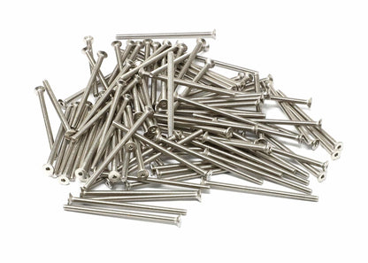 iexcell 5 Pcs M8 x 80mm Thread Pitch 1.25 mm Stainless Steel 304 Hex Socket Flat Head Cap Screws Bolts Kit