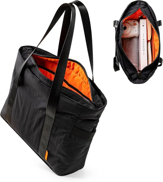 Tote Bag for Women with Zipper, Laptop Work Tote, Gym Yoga Shoulder Bag