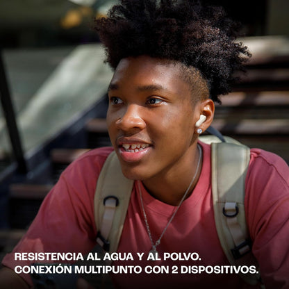 JBL Vibe Beam 2 - True Wireless Noise Cancelling Earbuds - White