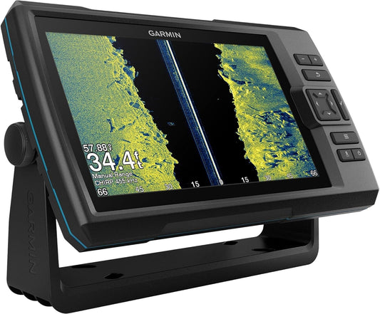 Garmin Striker Vivid 9sv, Easy-to-Use 9-inch Color Fishfinder and Sonar Transducer, Vivid Scanning Sonar Color Palettes - PuriLite