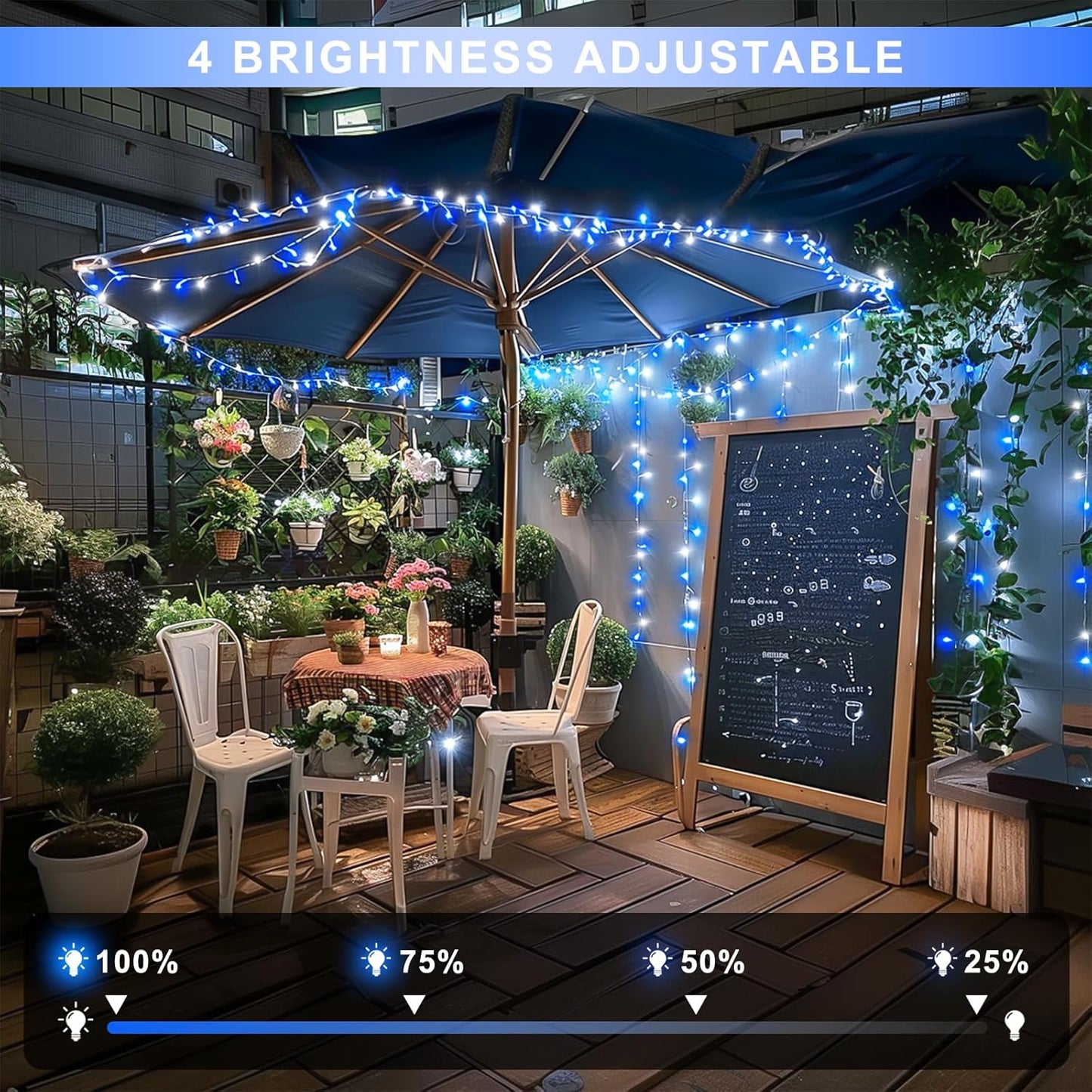 JMEXSUSS 66ft 200 LED Halloween Lights Outdoor, Orange String Lights Clear Wire, 8 Modes Orange Halloween Christmas String Lights Plug in for Tree Indoor Patio Garden Thanksgiving Decorations