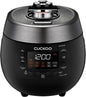 CUCKOO CRP-RT0609FB rice cooker 6 cup (Uncooked) Twin Pressure & Warmer 12 Menu Options: High/Non-Pressure Steam & More, Made in Korea Black