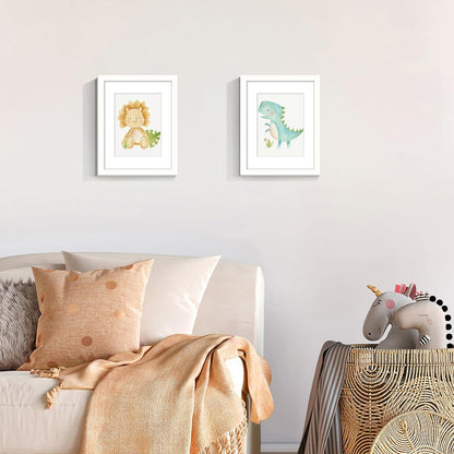 upsimples 11x14 Picture Frame, Display Pictures 8x10 with Mat or 11x14 Without Mat, Wall Hanging Photo Frames, Black