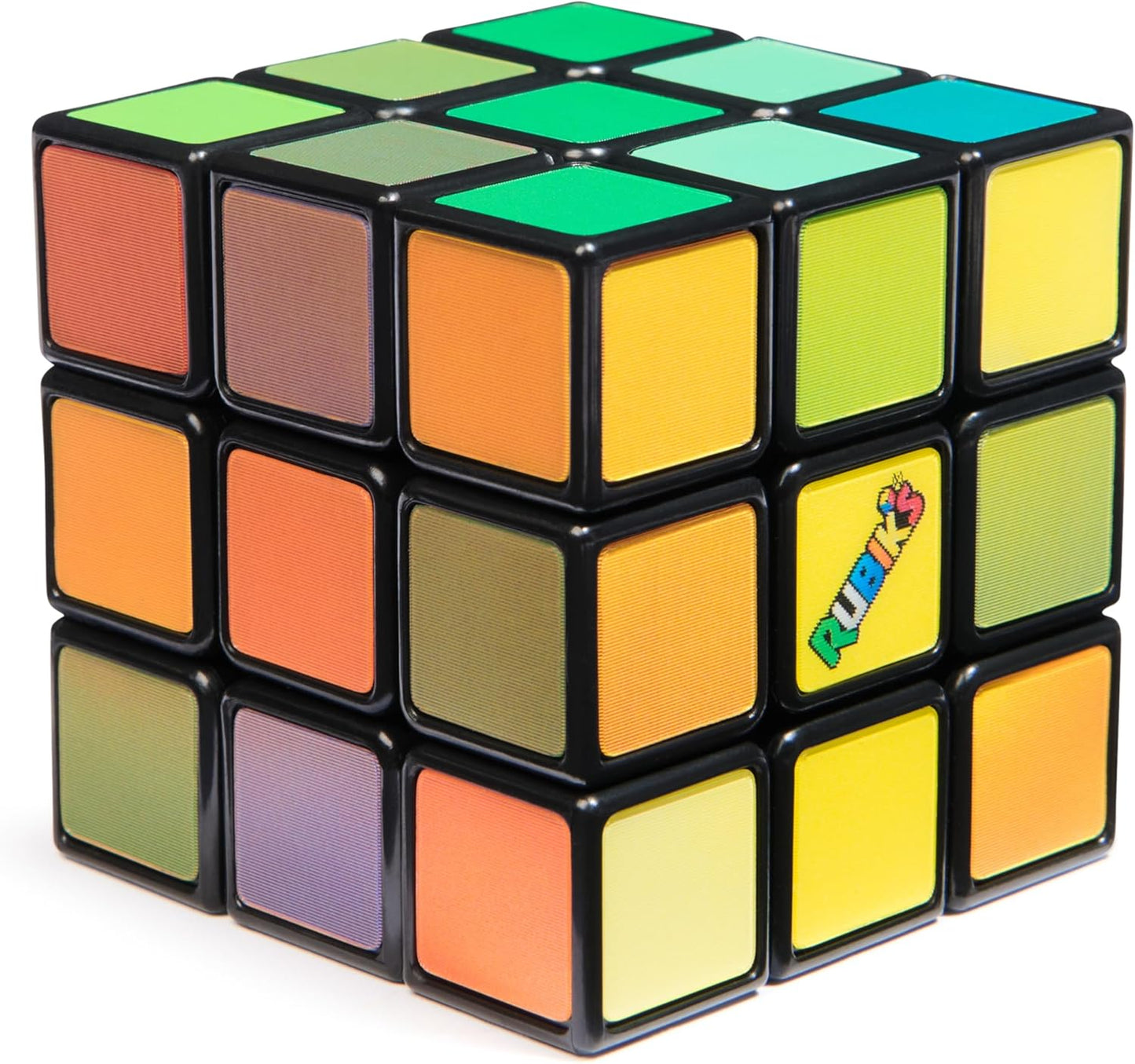 Rubik’s Impossible, The Original 3x3 Cube Advanced Difficulty Classic Color-Matching Problem-Solving Puzzle Game Toy, for Adults & Kids Ages 7 and up