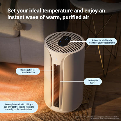 BLUEAIR Air Purifiers for Medium Rooms, Bedroom, Kitchen, Cleans 1,858 sqft in one hour, HEPASilent Smart Air Cleaner for Home, Pets, Allergies, Dust, Mold, Smoke - Blue Pure 311i Max