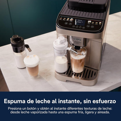 Automatic Espresso Machine with Milk Frother | 20 Hot & Cold Drinks, Built-In Grinder and Touchscreen