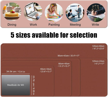 Purilite Select Dual-Sided Desk Pad