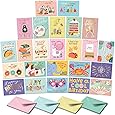 Sweetzer & Orange Happy Birthday Cards with Envelopes and Assortment Box – Variety Set of 50 Assorted Birthday Notes. Perfect Bulk Pack for Celebrations, Office, Friends, Family, and Special Occasions