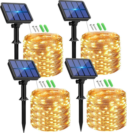 Purilite Select 2-Pack Solar Fairy String Lights