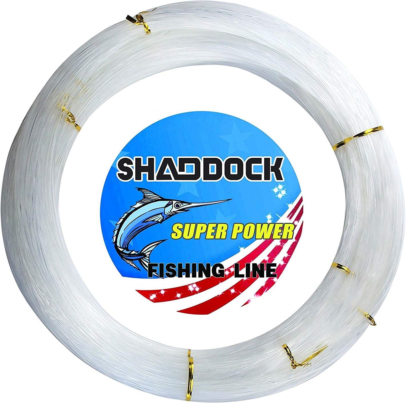Monofilament Fishing Line Nylon Mono Lines 500M- (13LB-396 LB) Super Strong Monofilament Fishing Leader Line Speargun Line for Saltwater/Freshwater, 547yds