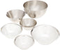 Stainless Steel Mixing Bowls and Strainers Set | 6-Piece Kitchen Prep Set