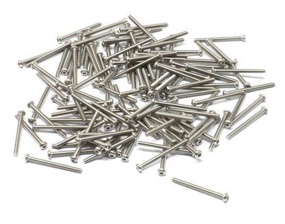 iexcell 50 Pcs M6 x 20mm Thread Pitch 1 mm Stainless Steel 304 Hex Socket Button Head Cap Screws Bolts Kit
